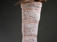 Offerta , 2004 terracotta policroma cm. 72x42x20
